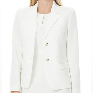 Kasper Women's 2-Button Flap Pocket